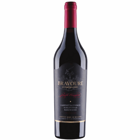 Bravoure Cabernet, Merlot, Syrah, Rara Neagra - Rotwein Cuveé von Chateau Cristi